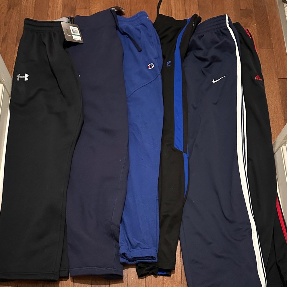 Mens Athletic Bottoms Assorted Colors Bundle